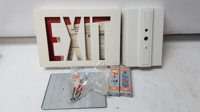  Lithonia Lighting Extreme LED Exit Sign LV S 2 R 120