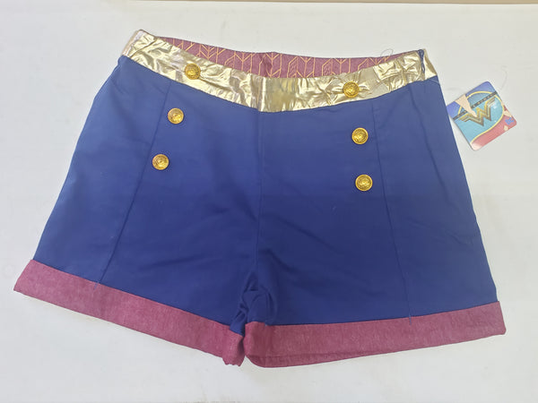 Bioworld Wonder Woman DC Warner Bros High Waisted Cosplay Hot Pants SR5CYS