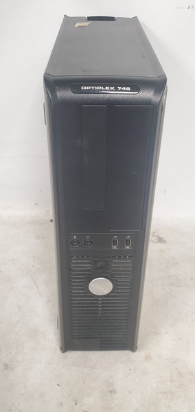 Vintage Gaming Dell OptiPlex 745 Computer Intel Core 2 1.86GHz 3.0GB RAM No HDD