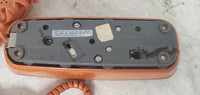 Vintage Bell Systems Western Electric Trimeline Desktop Button Phone Orange