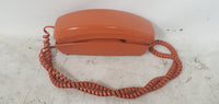 Vintage Bell Systems Western Electric Trimeline Desktop Button Phone Orange