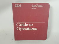 Vintage IBM Guide to Operations Personal Computer XT Manual 6322511 April 1984