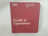 Vintage IBM Guide to Operations Personal Computer XT Manual 6322511 April 1984