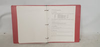 Vintage IBM Network Support Plan Twinaxial Cabling Troubleshooting Guide Folder