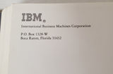 Vintage IBM Basic Language Manual Second Edition V 1.10 May 1982 Binder 6025010