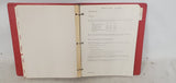 Vintage IBM Network Support Plan Sears Field Manager Folder 1986