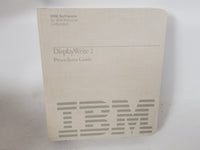 Vintage IBM DisplayWrite 2 Version 1.10 Reference Manual 6361809 June 1984