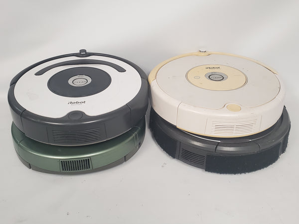 Lot of 4 iRobot Roomba Robotic Vacuum Cleaner 531 4110 670 Parts