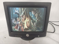 Vintage Gaming Dell M782 8G157 16" CRT VGA Computer Monitor 2002