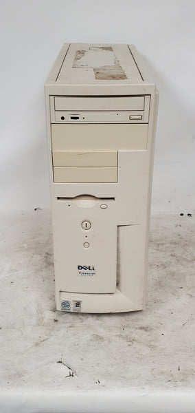 Vintage Gaming Dell Dimension XPS T500 Pentium III 500MHZ Computer No HDD