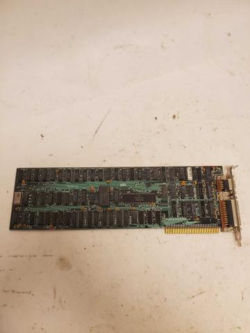 Vintage ISA MC6845P Color Graphics Board 286