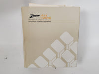 Vintage Zenith Data Systems MS-DOS Version 2 Beginner's Guide 595-3273-01 1984