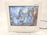 Vintage Gaming Sampo AlphaScan 712 KM-712 16" CRT VGA Computer Monitor 1999