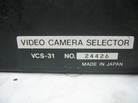 Vintage Sony VCS-31 Video Camera Selector Switch Box