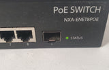 AMX NXA-ENET8POE FG2178-62 8 Port PoE Gigabit Ethernet Network Switch