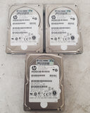 Lot of 3 HP MBF2300RC 300GB CA07173 Hard Drive HDD + Caddy