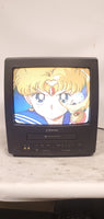 Retro Gaming Emerson EWC1302 13" CRT TV Combination VCR VHS Player Monitor 2002