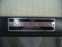 Vintage Esterline-Angus Company AW 3 Phase Graphic Wattmeter