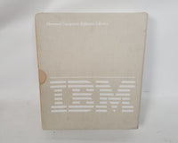 Vintage IBM DOS Disk Operating System Guide & Quick Reference Card 6024061 1983