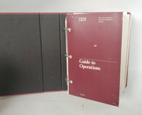 Vintage IBM Guide to Operations Personal Computer XT Manual April 1984 6322511