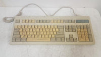 Vintage BTC BTC-5339SX Professional Series Computer Keyboard Light Green Sliders