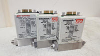 Lot of 3 Edwards Datametrics Gas MFC 825 Mass Flow Controller Series B