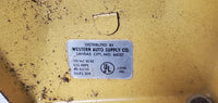 Vintage Western Auto Supply Citation Rotating Metal Fan