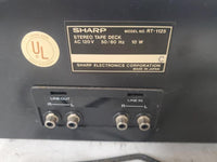 Vintage Sharp RT-1125 Stereo Tape Deck