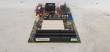 Vintage Gaming DFI CA61 370 ATX Motherboard Intel Pentium III 866MHz 256MB