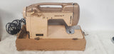 Vintage White 83538 Electric Sewing Machine + Case & Manual