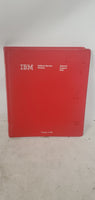 Vintage IBM Network Support Plan Sears Field Manager Folder 1986