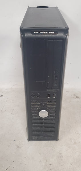 Vintage Gaming Dell OptiPlex 745 Computer Intel Core 2 1.86GHz 2GB No HDD