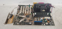 Vintage Gaming ASUS K7V Computer Motherboard AMD Athlon K7 750MHz 256MB