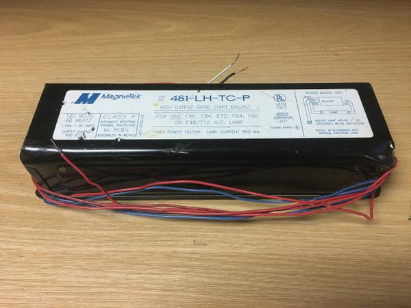 Magnetek 481-LH-TC-P High Output Rapid Start Ballast 120V ...