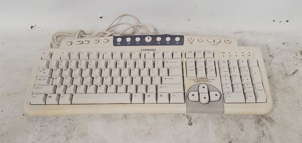 Vintage Compaq SDM4540UL USB Wired Keyboard