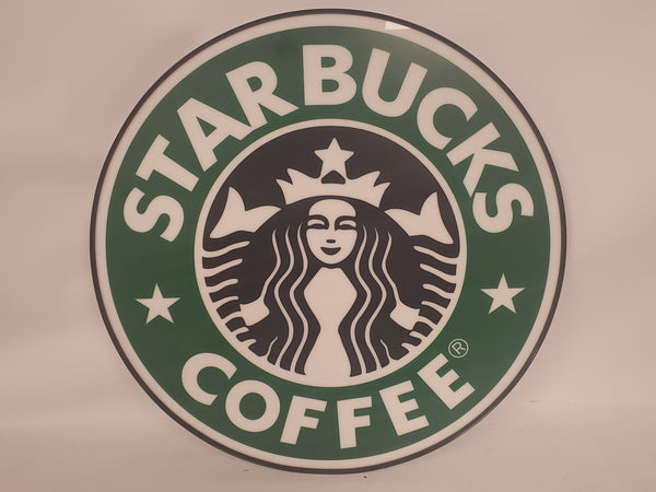 Jewelite Starbucks Coffee 20" Sign 061570938 Black